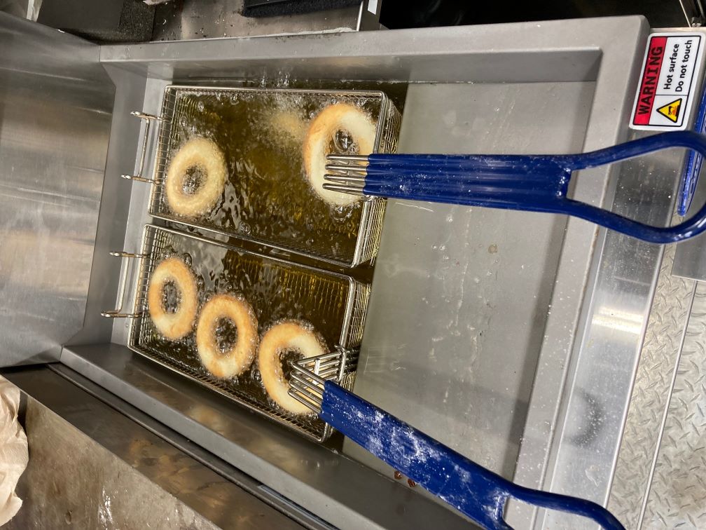 Frying Donuts